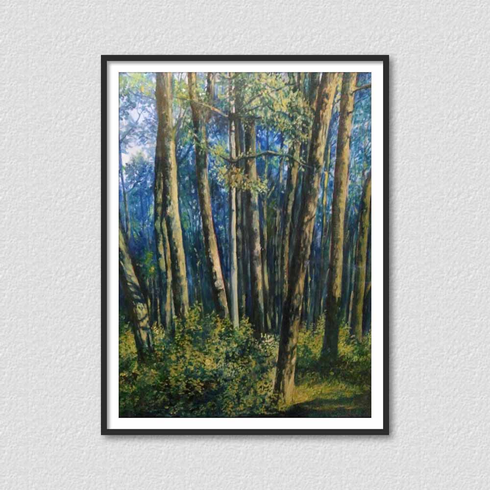 Green Forest Print